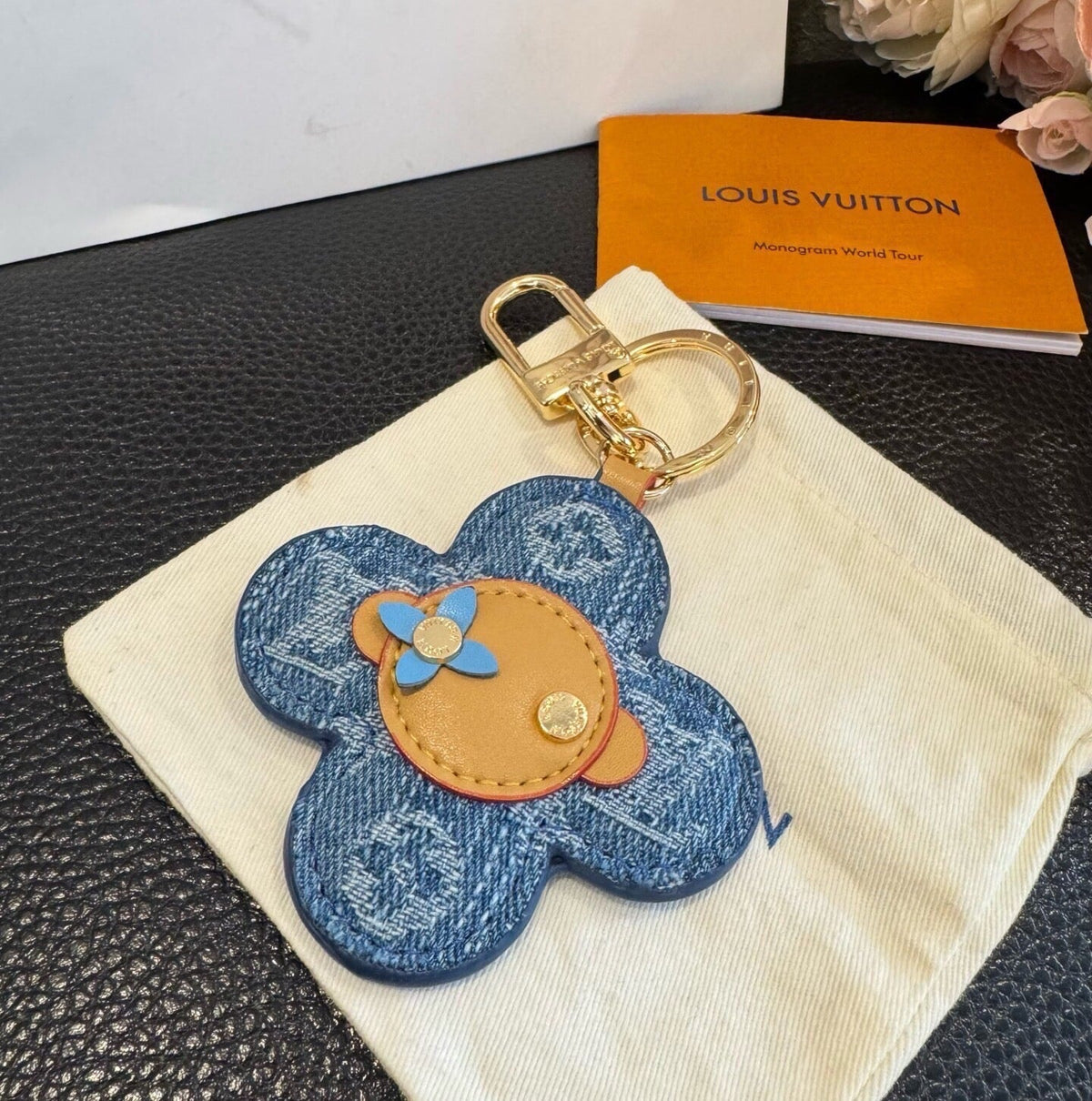LOUIS VUITTON Bag Charm Keychain