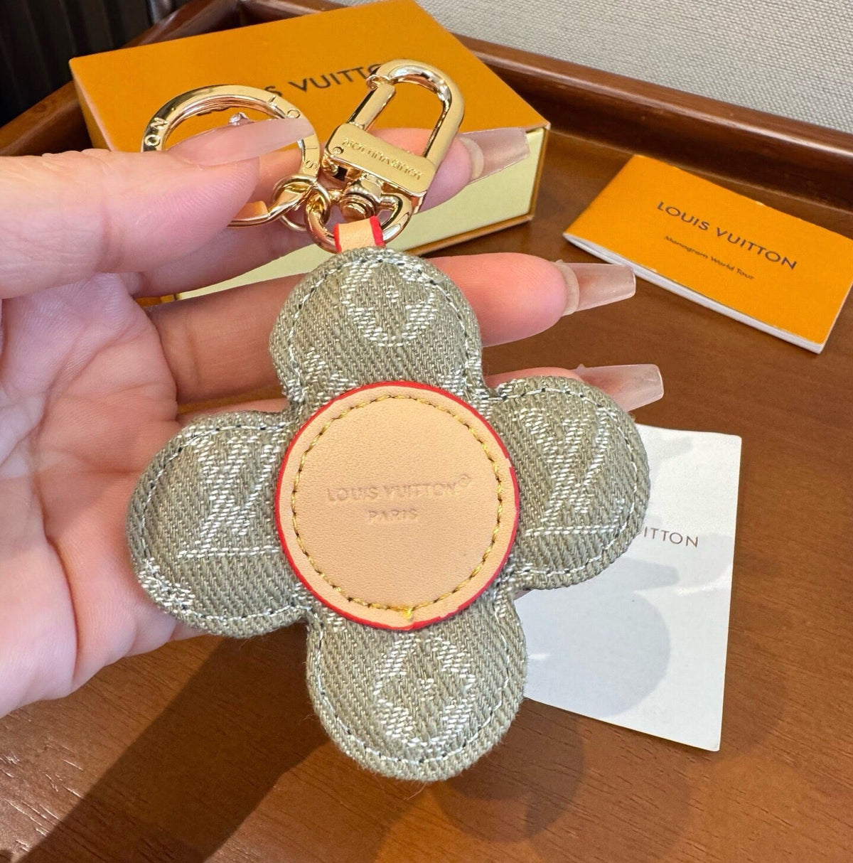 LOUIS VUITTON Bag Charm Keychain