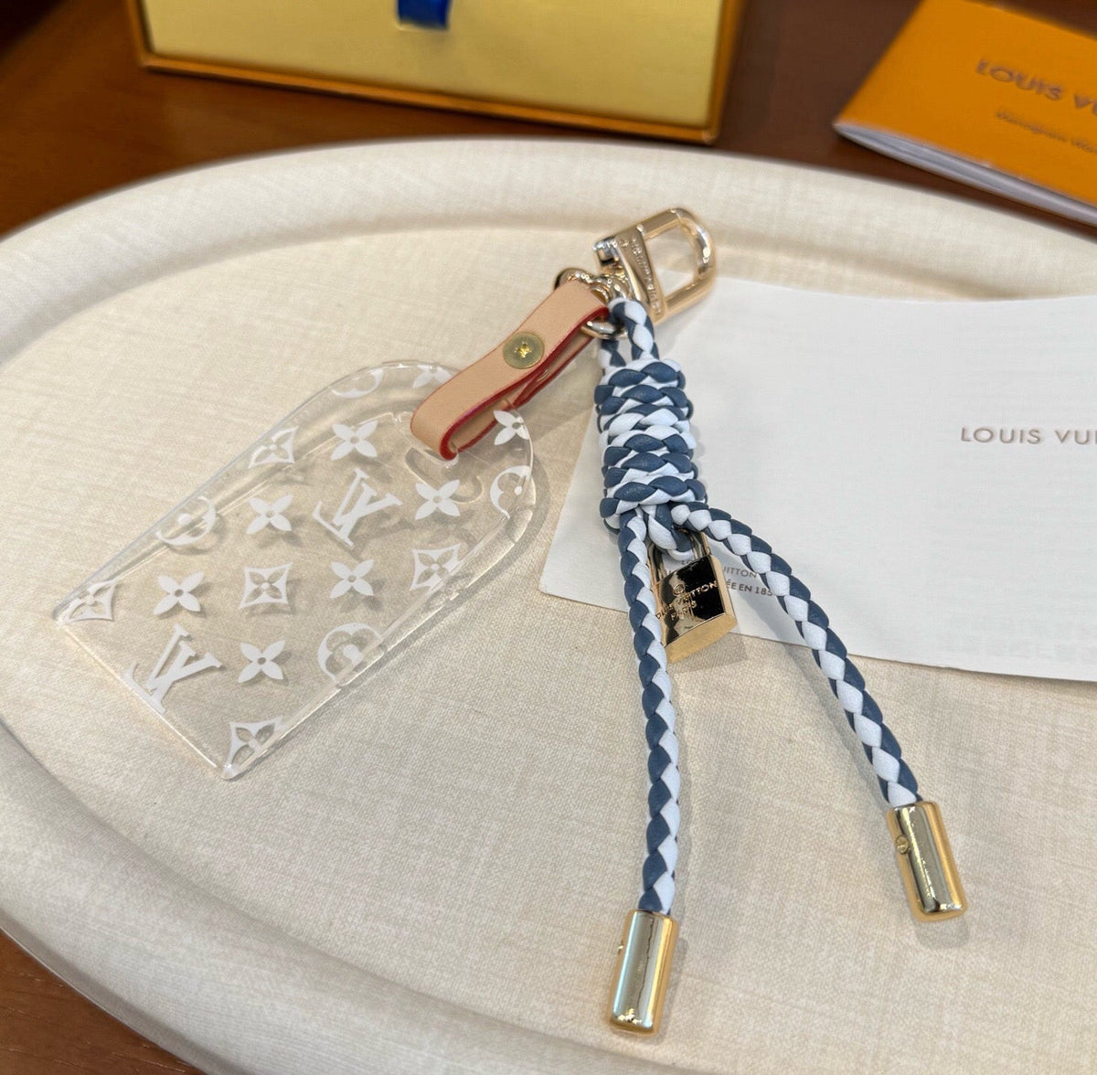 LOUIS VUITTON Bag Charm Keychain