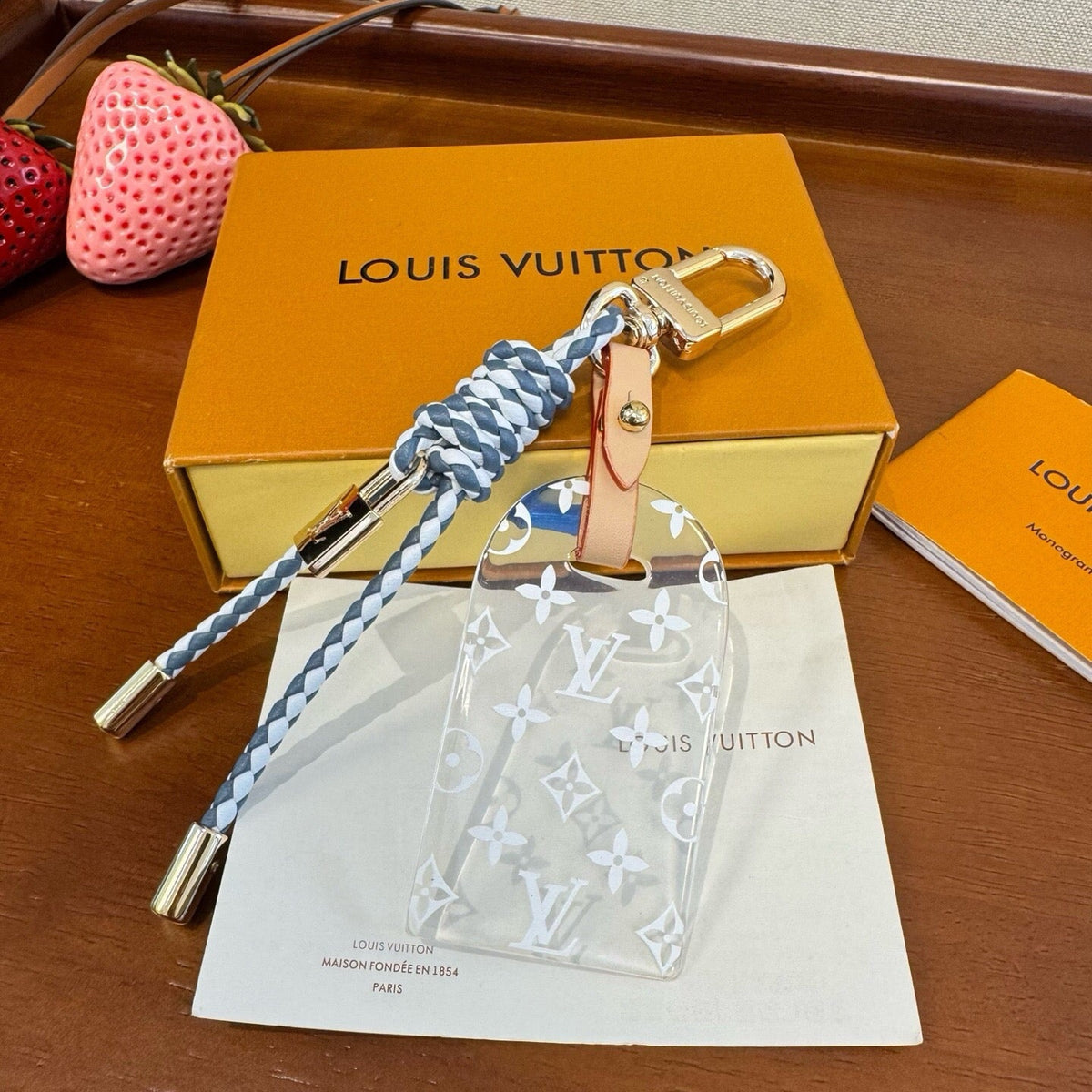 LOUIS VUITTON Bag Charm Keychain