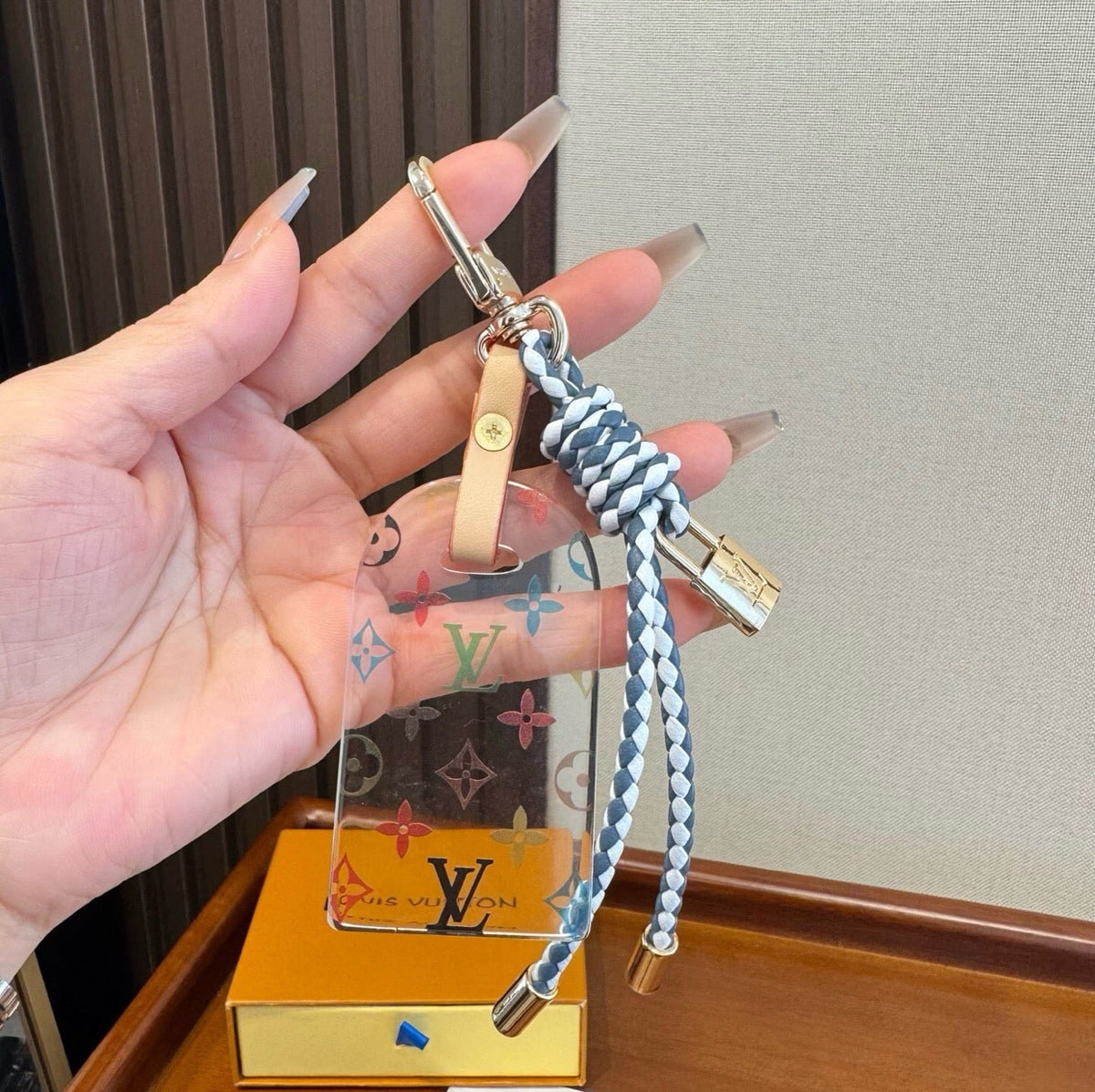 LOUIS VUITTON Bag Charm Keychain