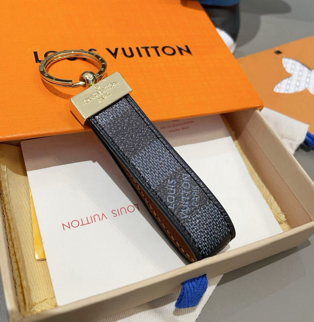 LOUIS VUITTON Canvas Keychain