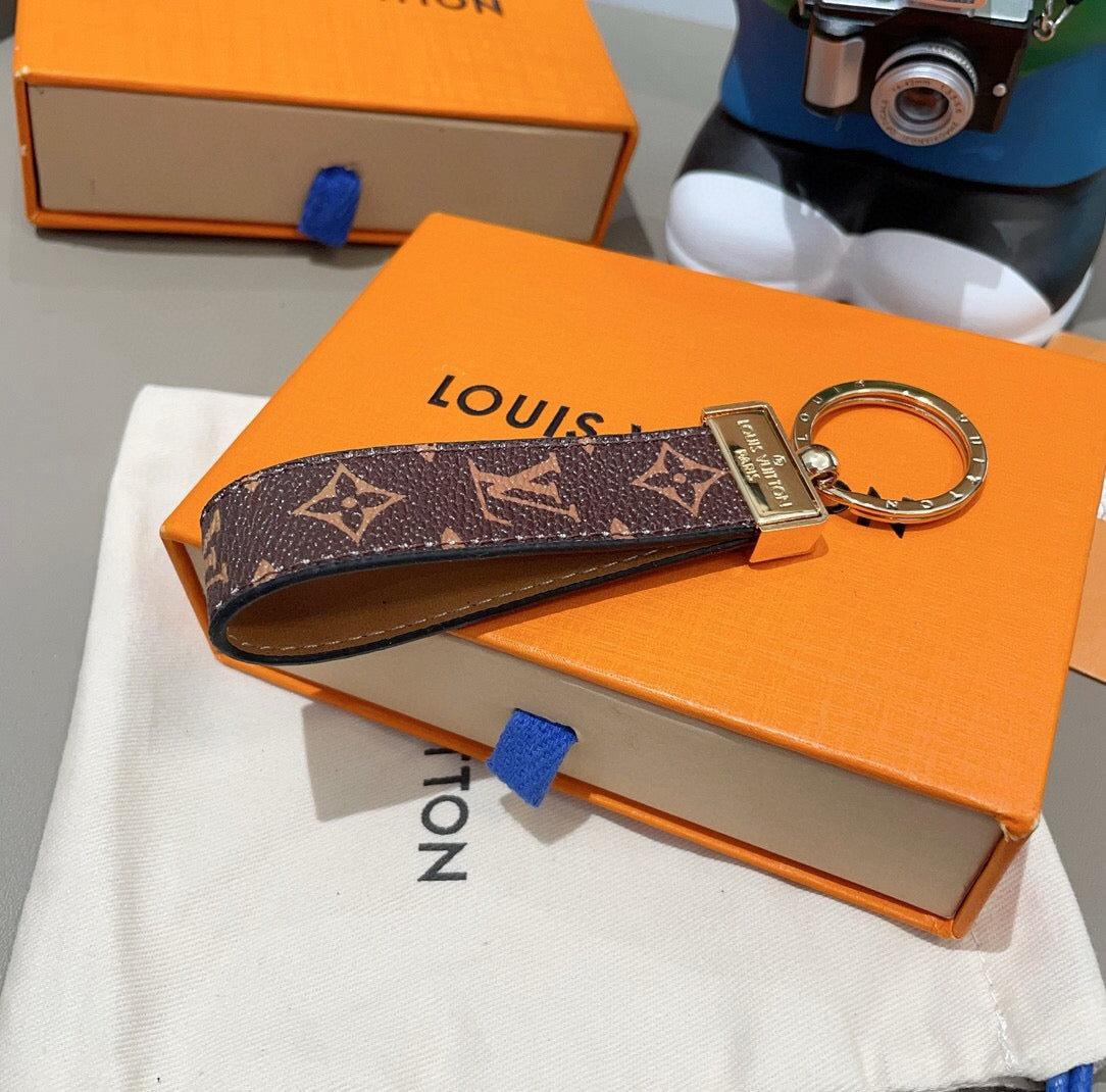 LOUIS VUITTON Canvas Keychain