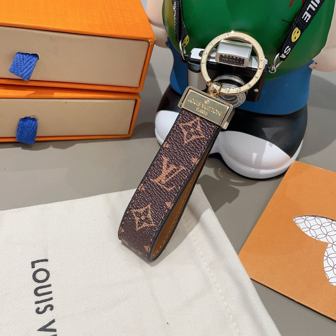 LOUIS VUITTON Canvas Keychain