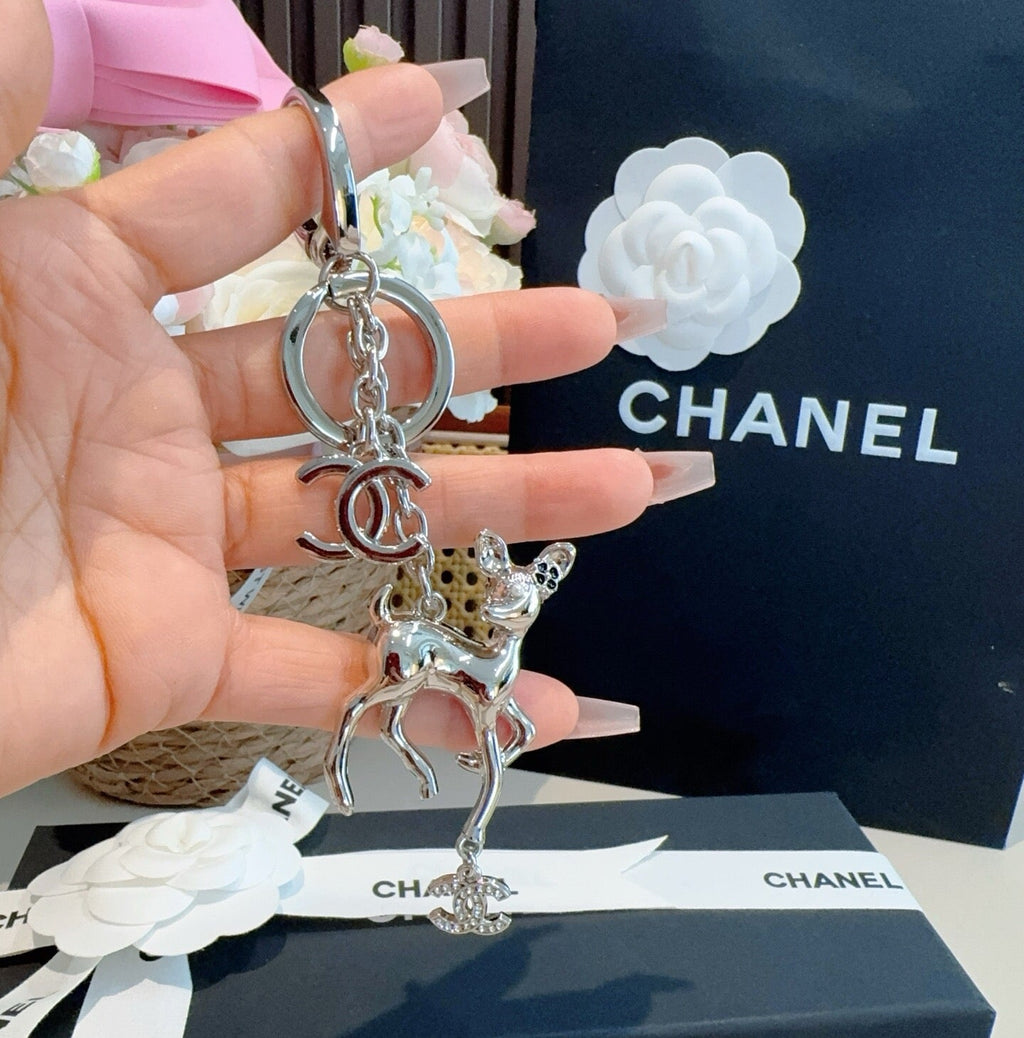 CHANEL Bag Charm Keychain