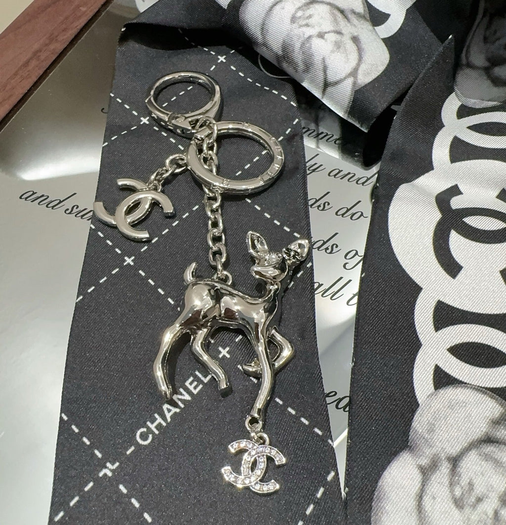 CHANEL Bag Charm Keychain