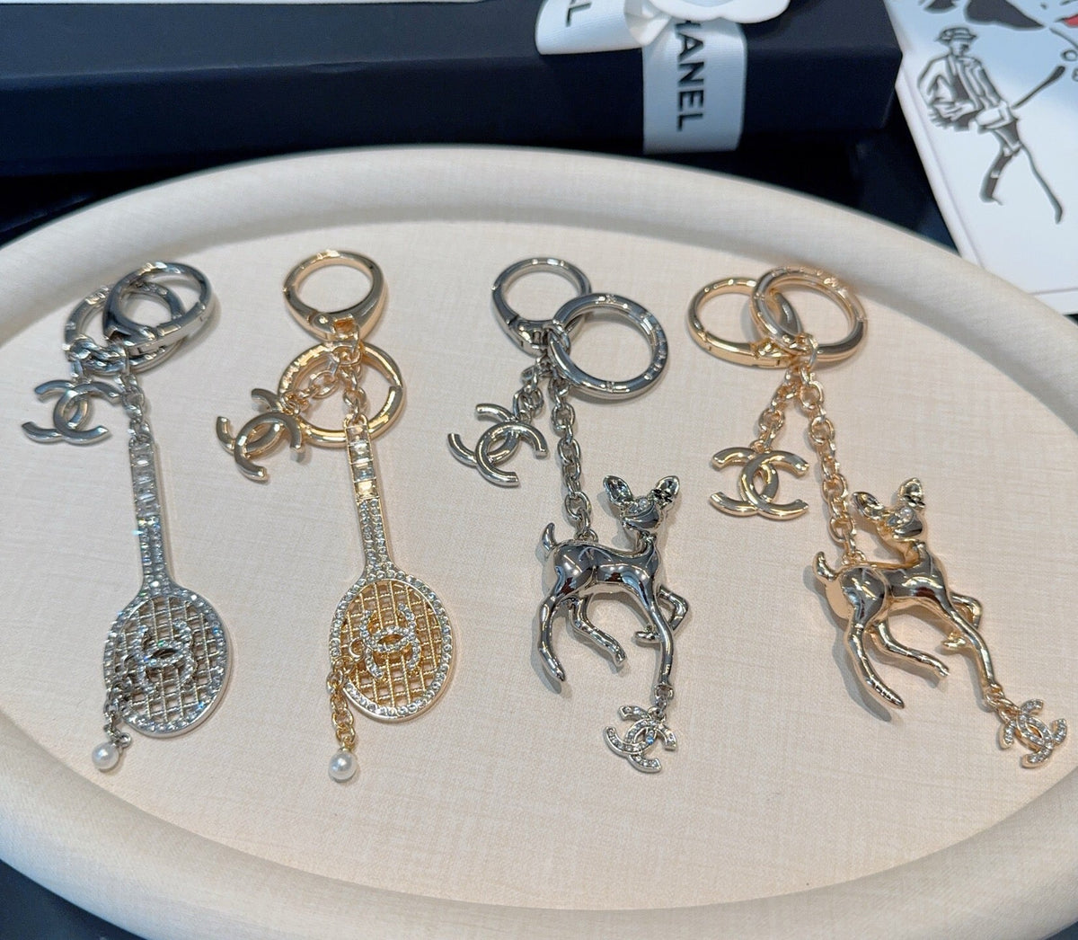 CHANEL Bag Charm Keychain