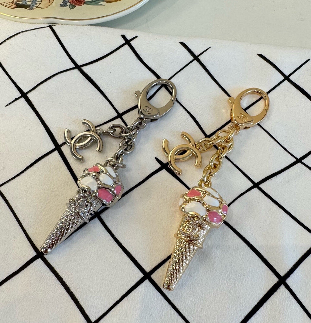CHANEL Bag Charm Keychain