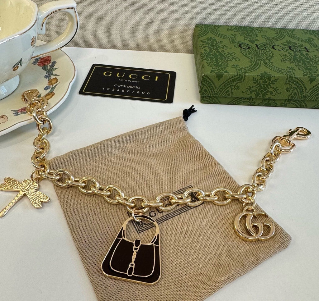 GUCCI Bag Charm Keychain
