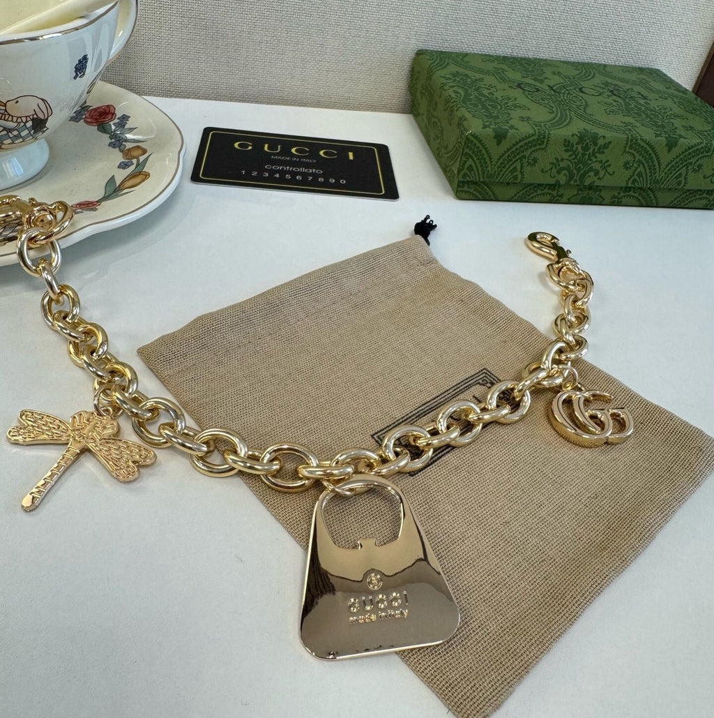 GUCCI Bag Charm Keychain