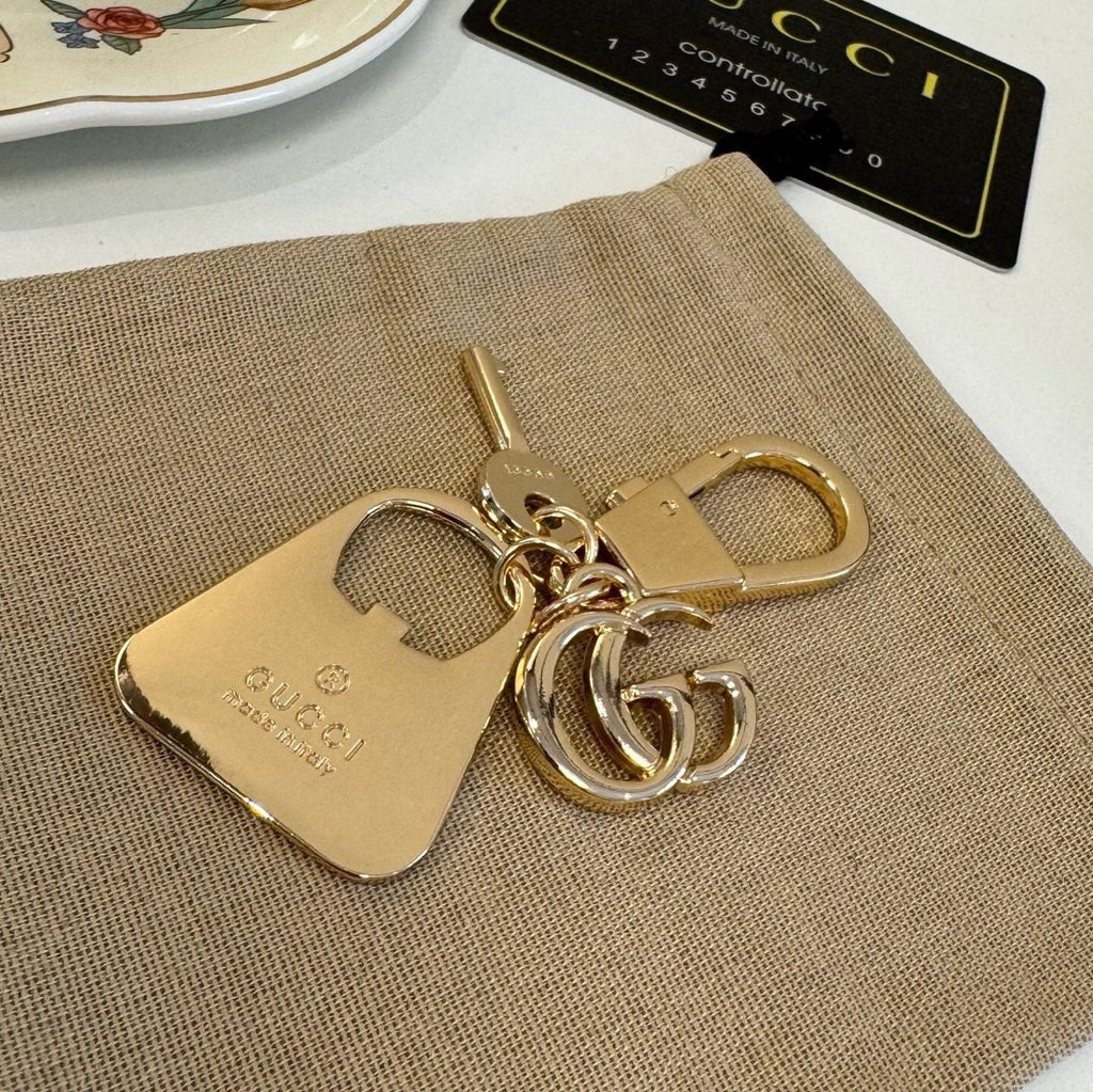 GUCCI Bag Charm Keychain