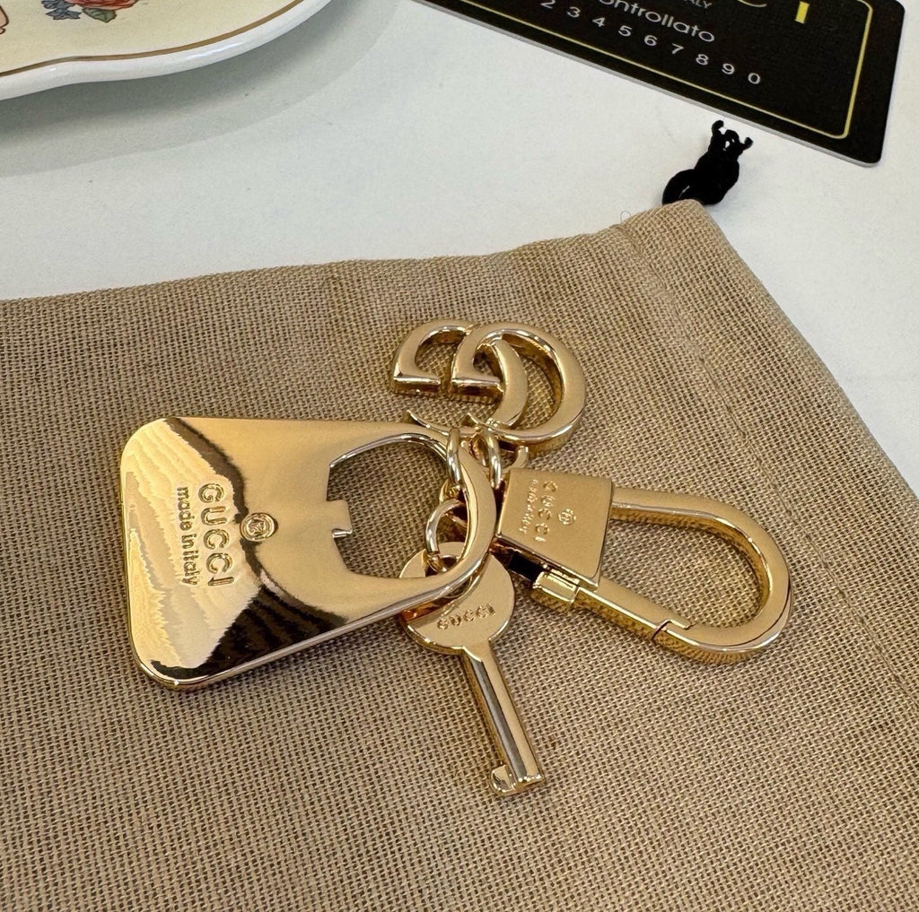 GUCCI Bag Charm Keychain