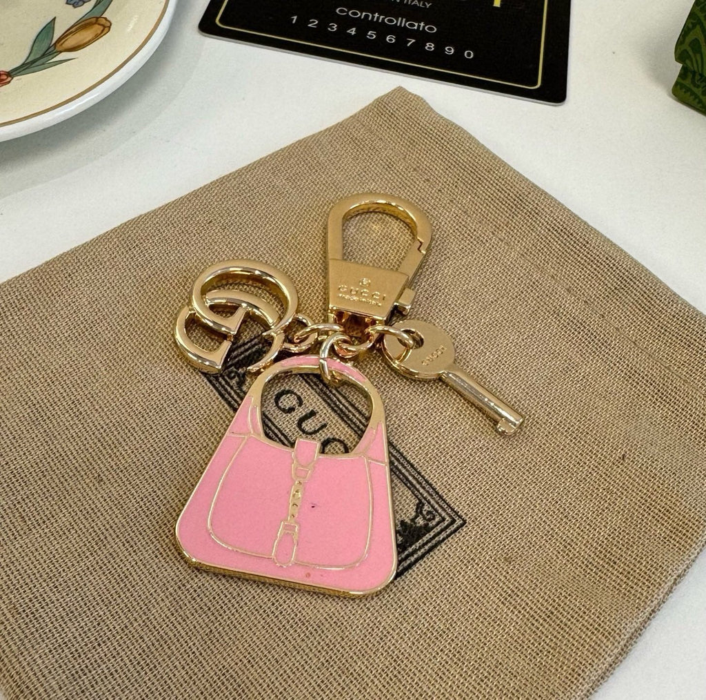 GUCCI Bag Charm Keychain