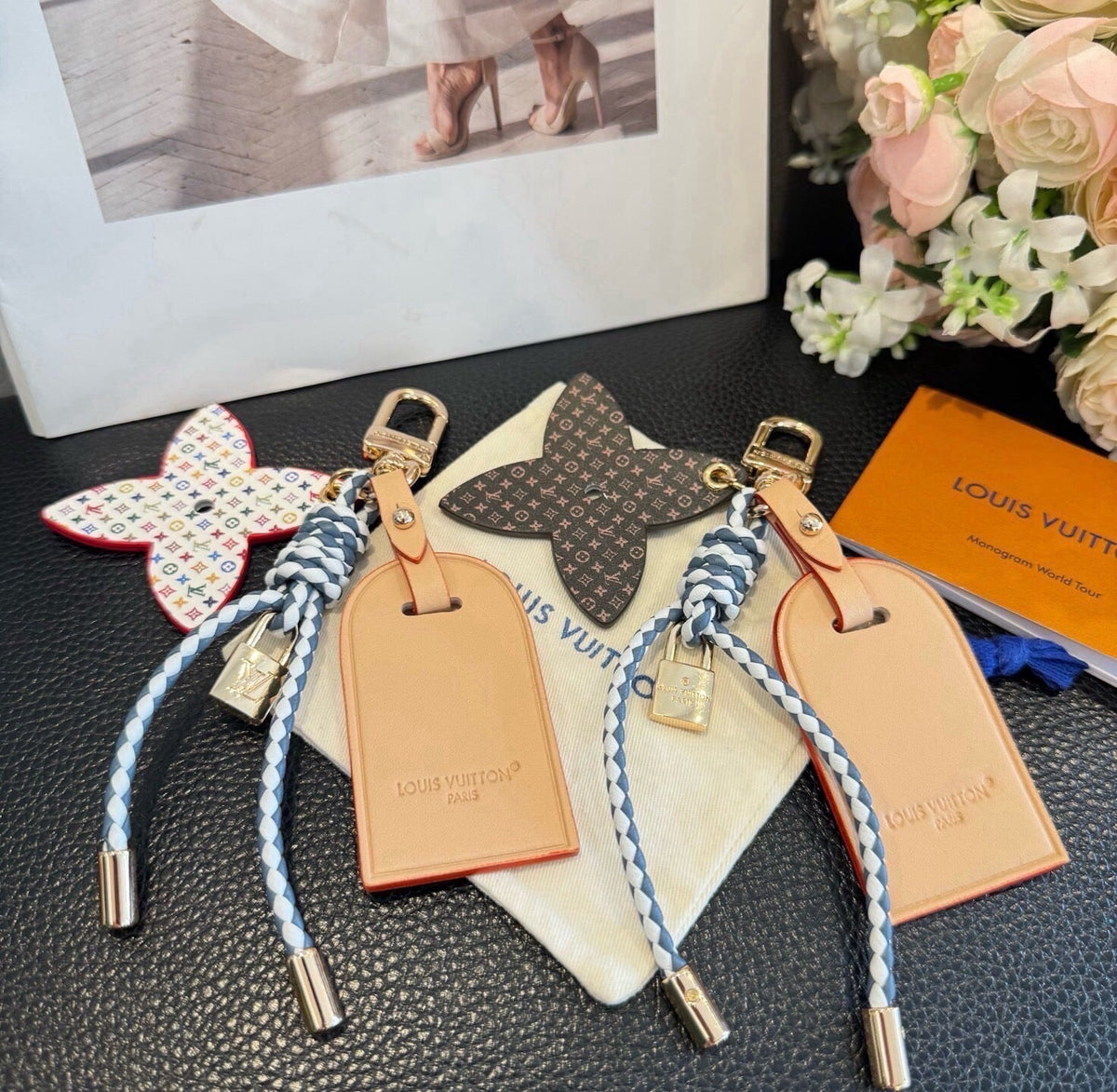 LOUIS VUITTON Bag Charm Keychain