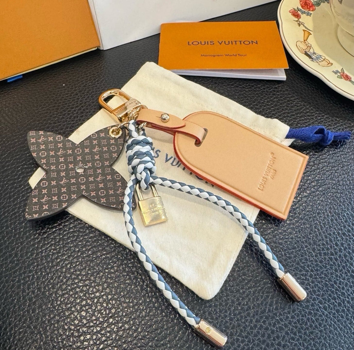 LOUIS VUITTON Bag Charm Keychain