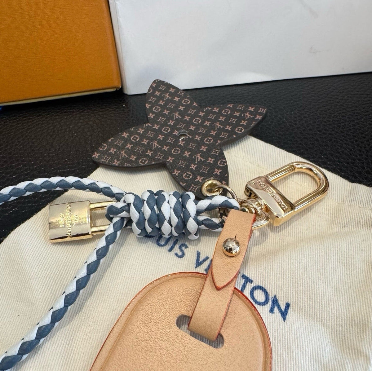 LOUIS VUITTON Bag Charm Keychain