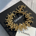 CHANEL Gold-Tone Bracelet