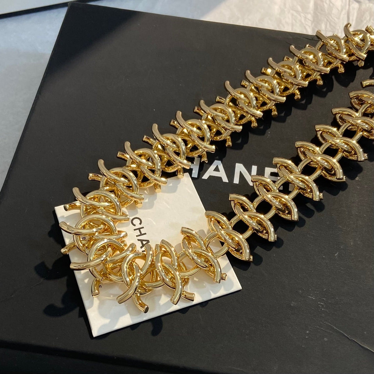 CHANEL Gold-Tone Necklace