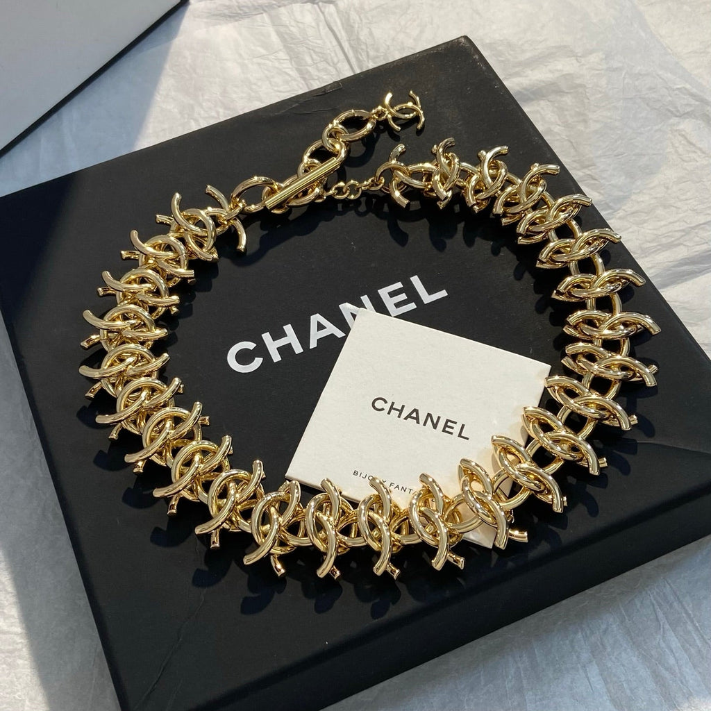 CHANEL Gold-Tone Necklace