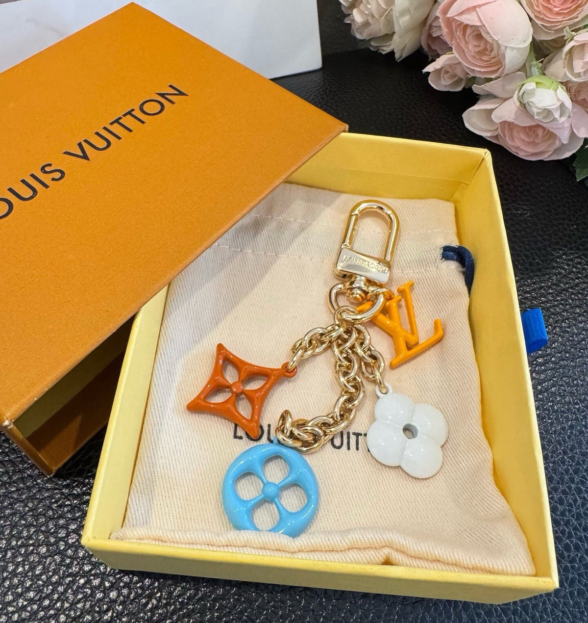 LOUIS VUITTON Bag Charm Keychain