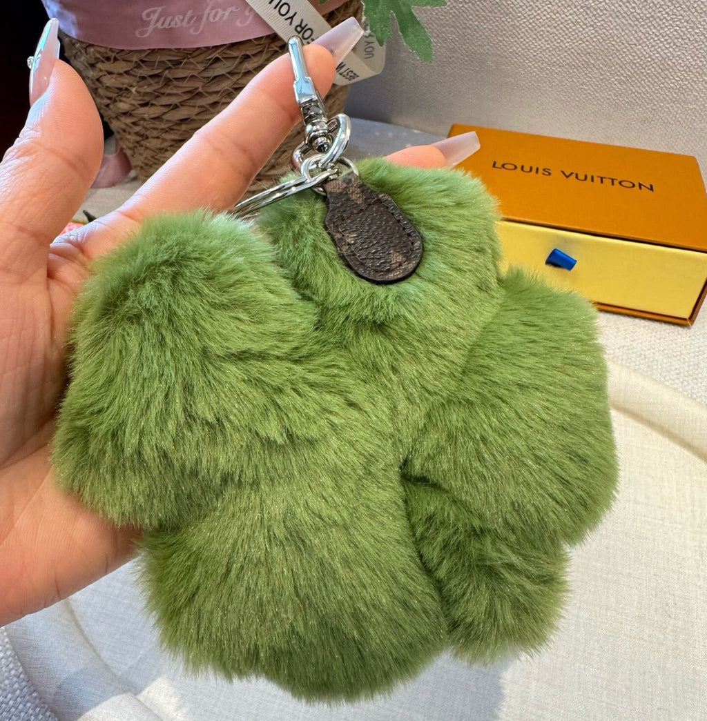 LOUIS VUITTON M03170 Logo Bag Charm Keychain