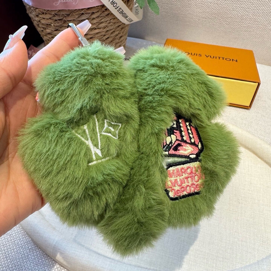 LOUIS VUITTON M03170 Logo Bag Charm Keychain