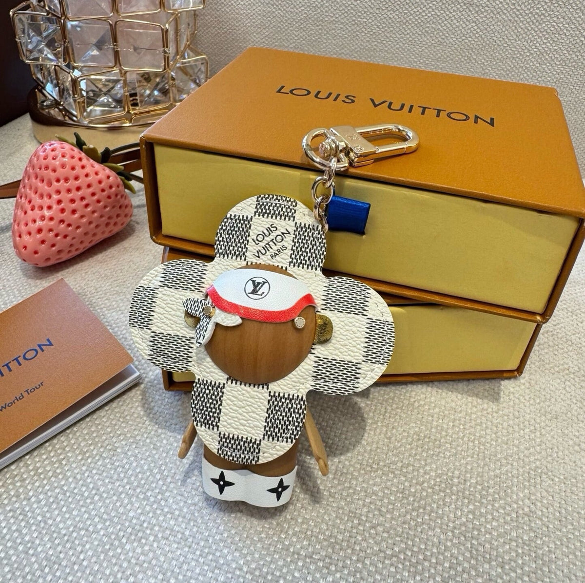 LOUIS VUITTON Bag Charm Keychain