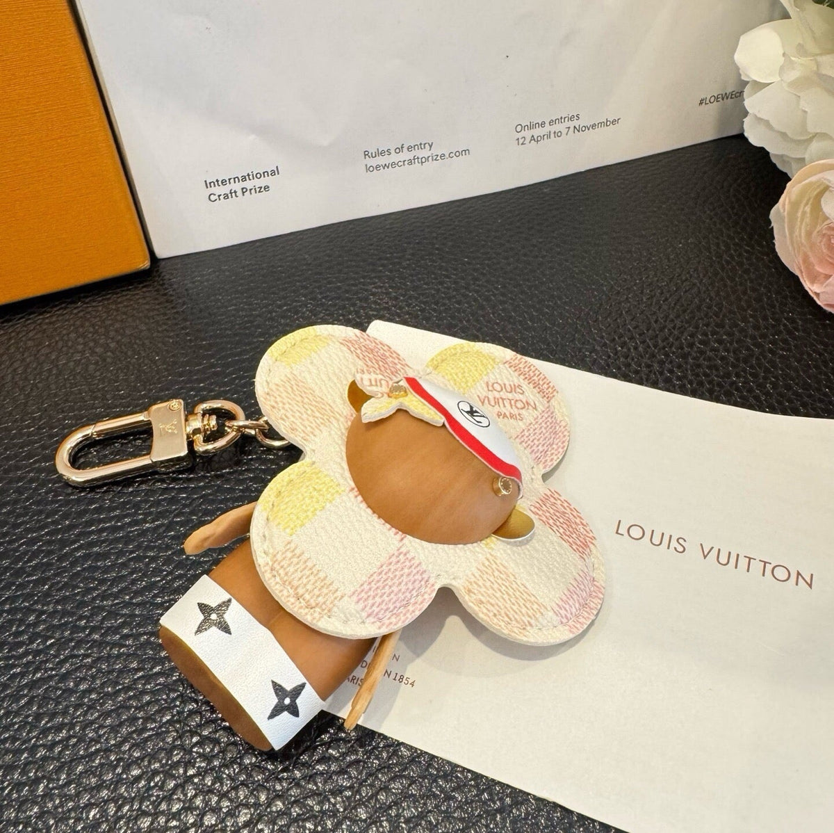 LOUIS VUITTON Bag Charm Keychain