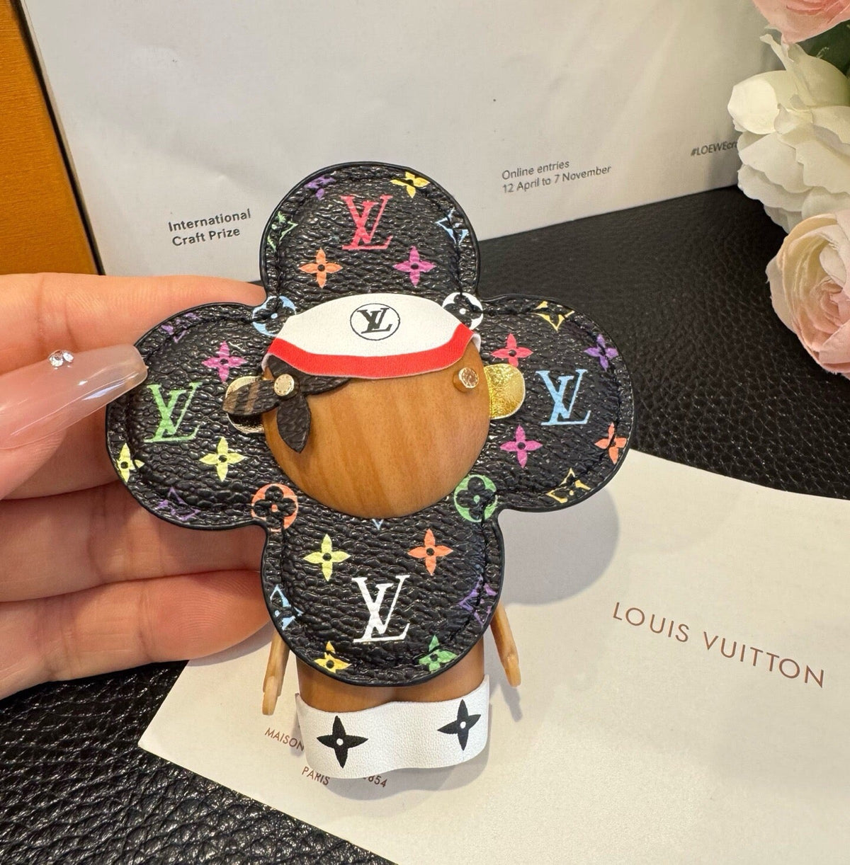 LOUIS VUITTON Bag Charm Keychain