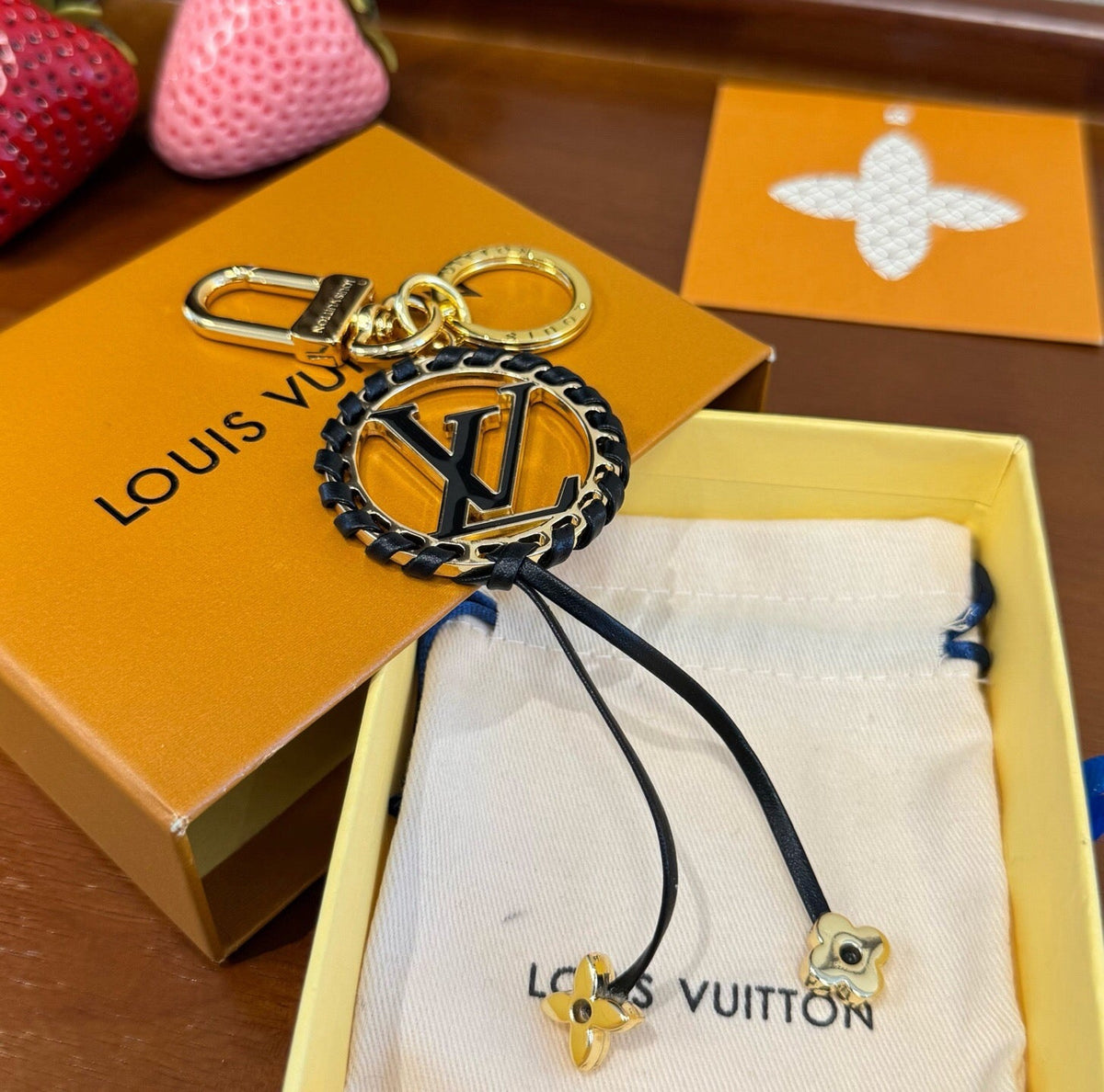 LOUIS VUITTON Bag Charm Keychain