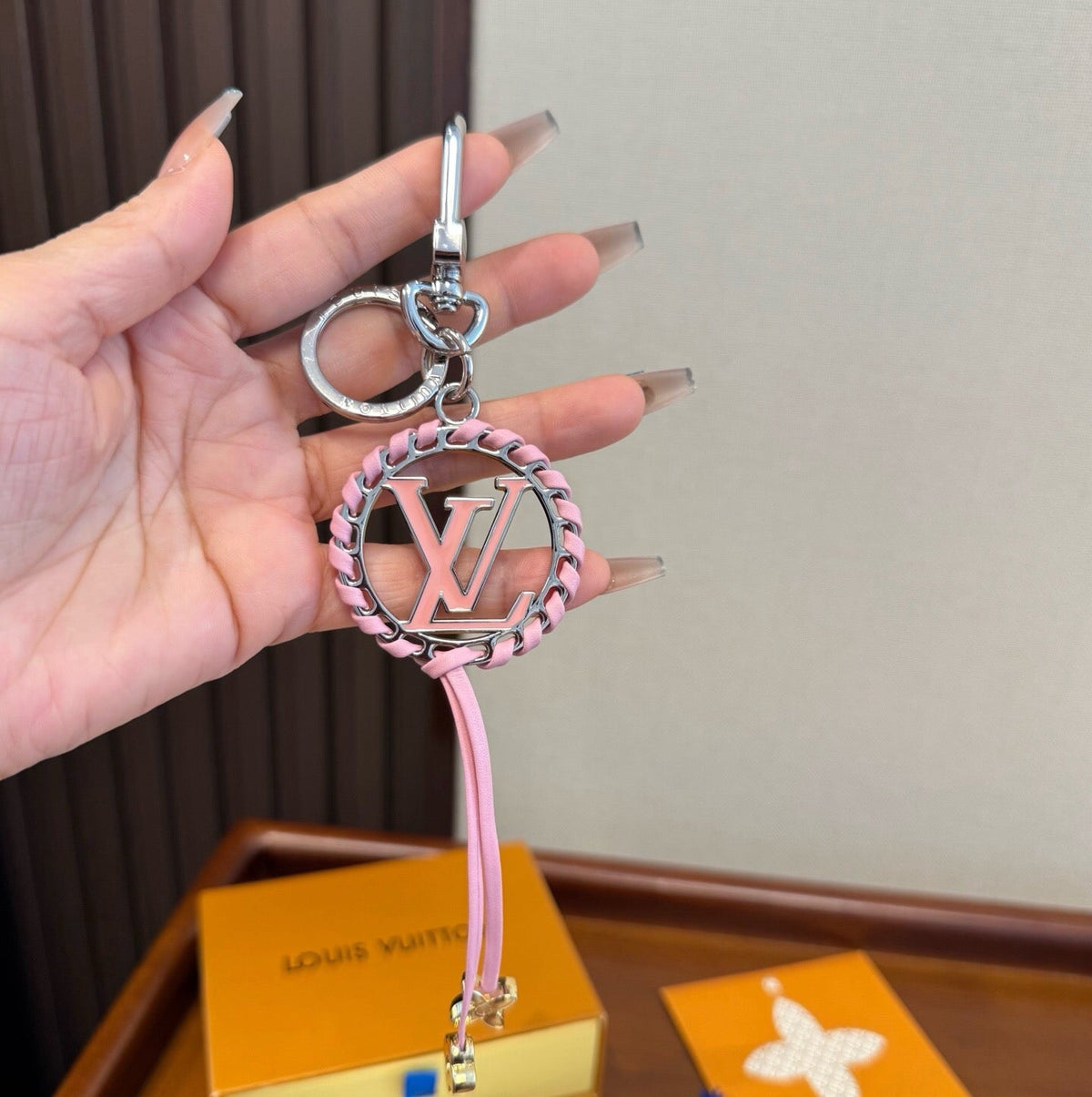 LOUIS VUITTON Bag Charm Keychain