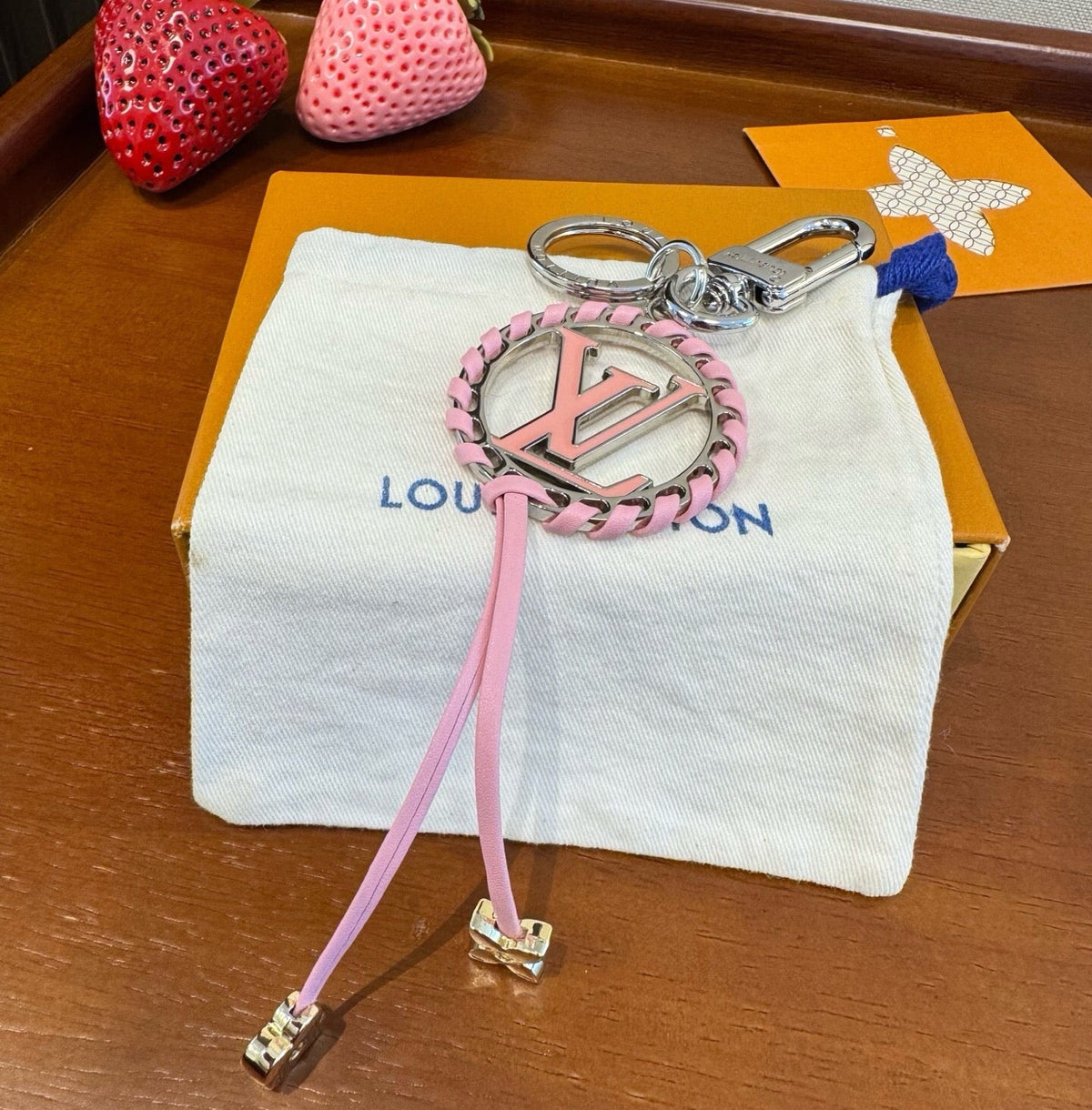 LOUIS VUITTON Bag Charm Keychain