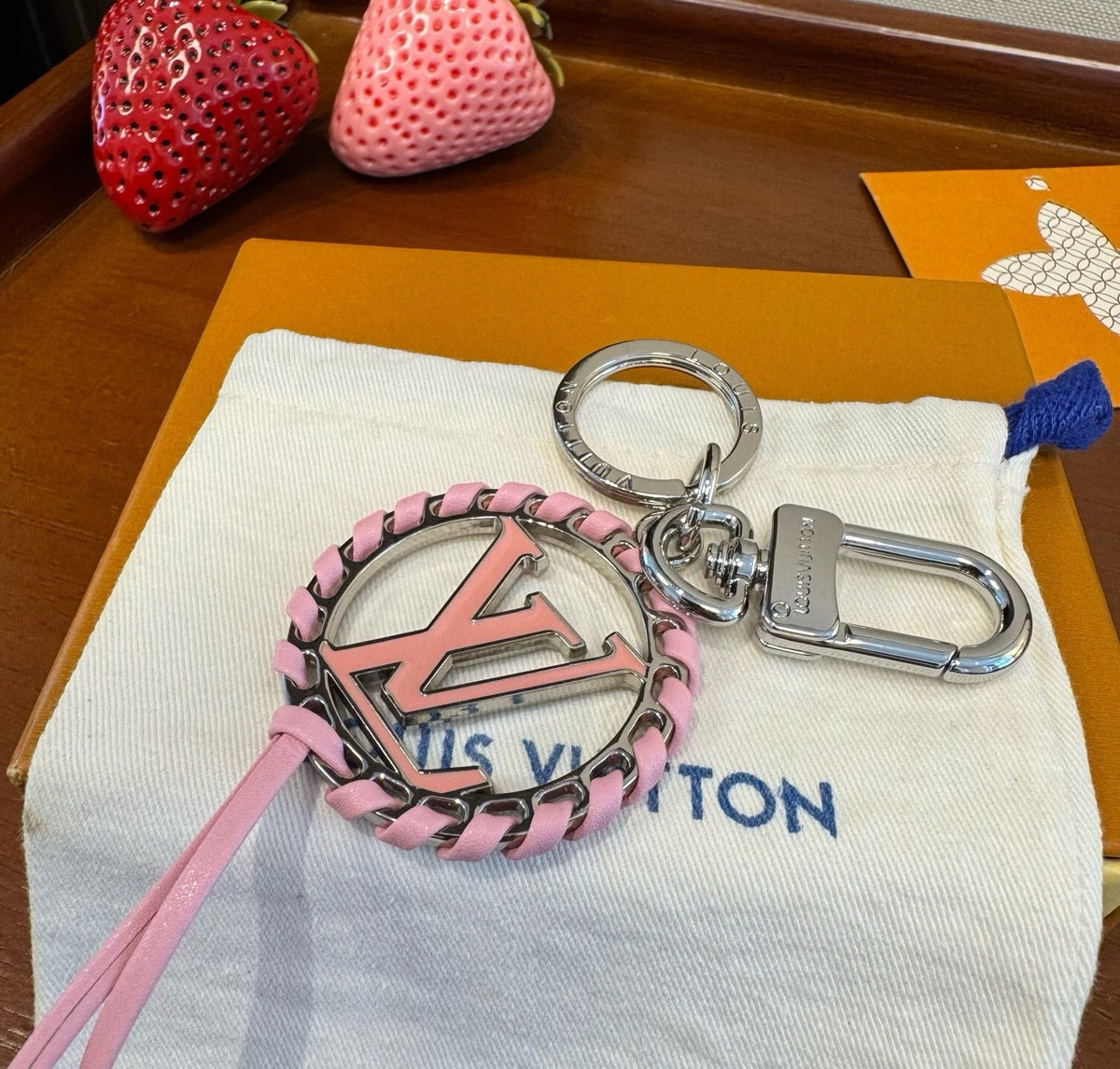 LOUIS VUITTON Bag Charm Keychain