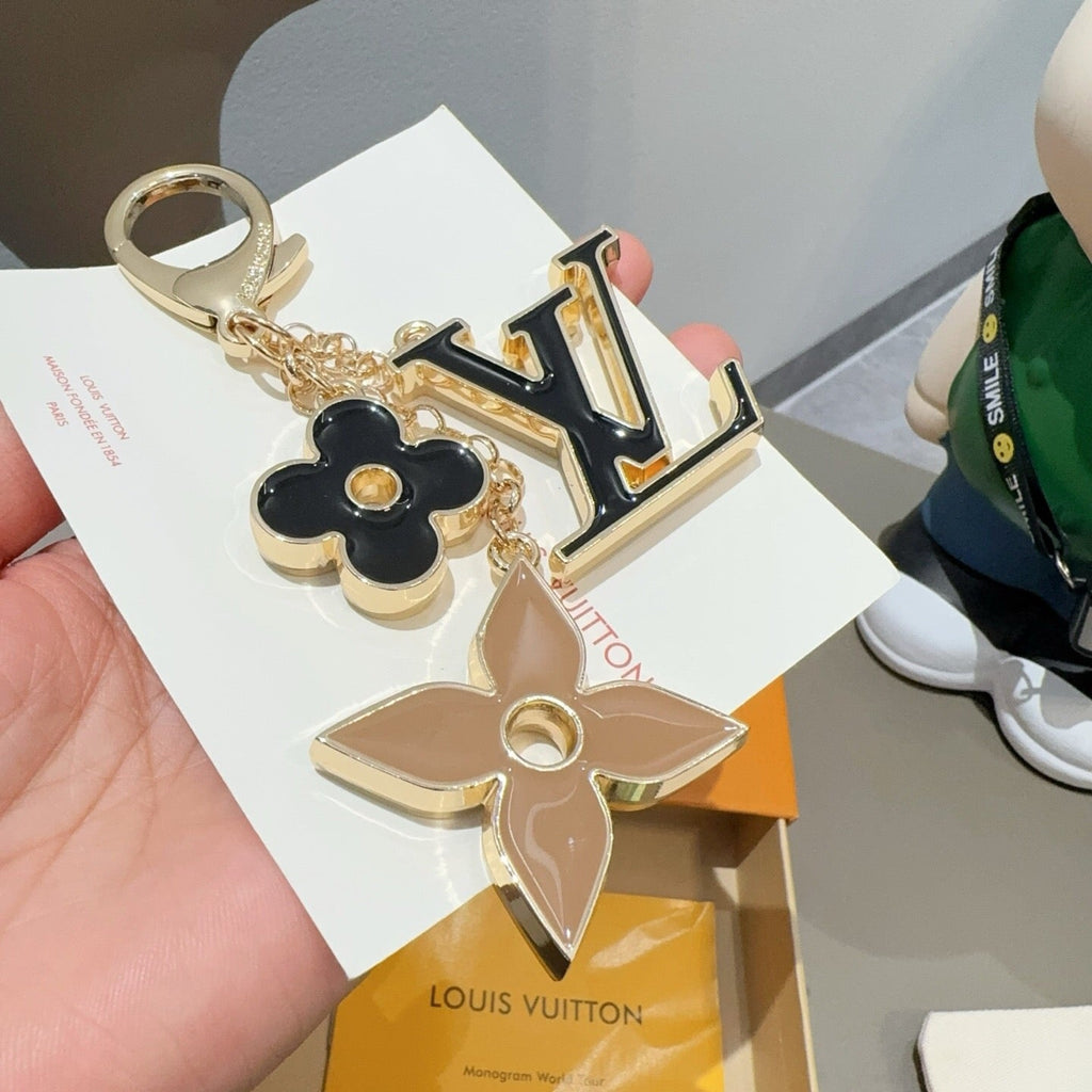 LOUIS VUITTON Canvas Bag Charm Keychain