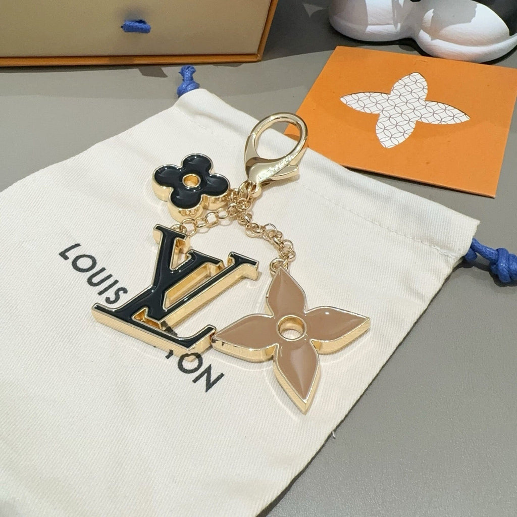 LOUIS VUITTON Canvas Bag Charm Keychain