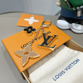 LOUIS VUITTON Canvas Bag Charm Keychain