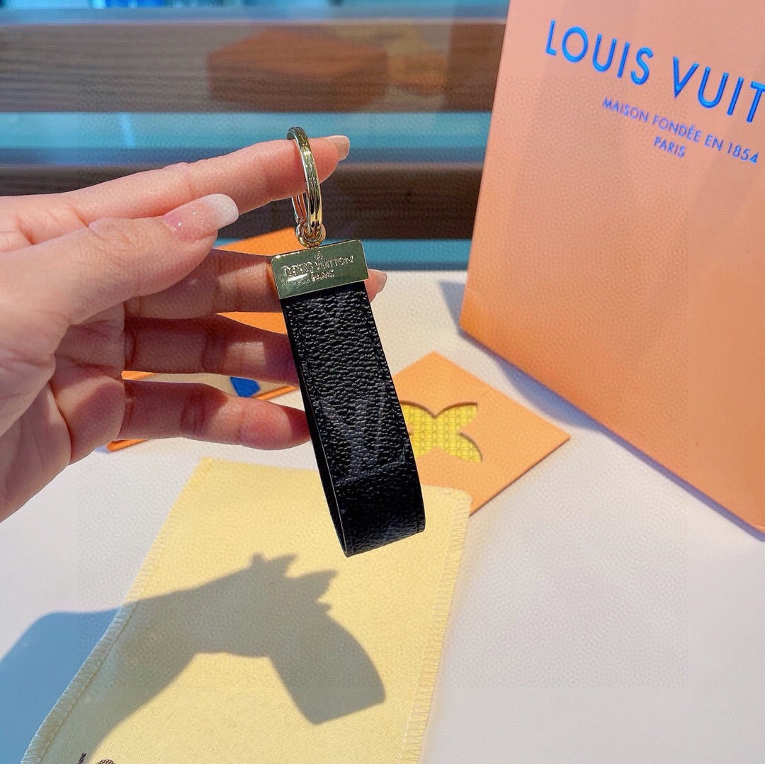 LOUIS VUITTON Canvas Keychain