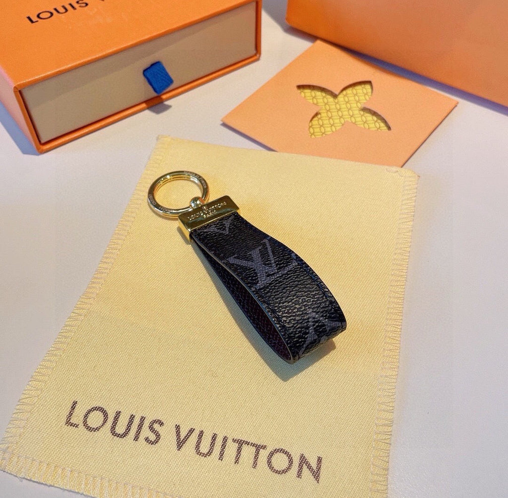 LOUIS VUITTON Canvas Keychain