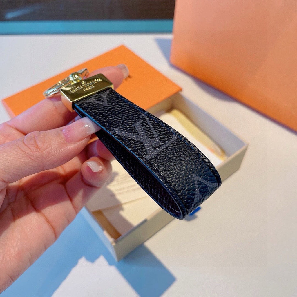 LOUIS VUITTON Canvas Keychain