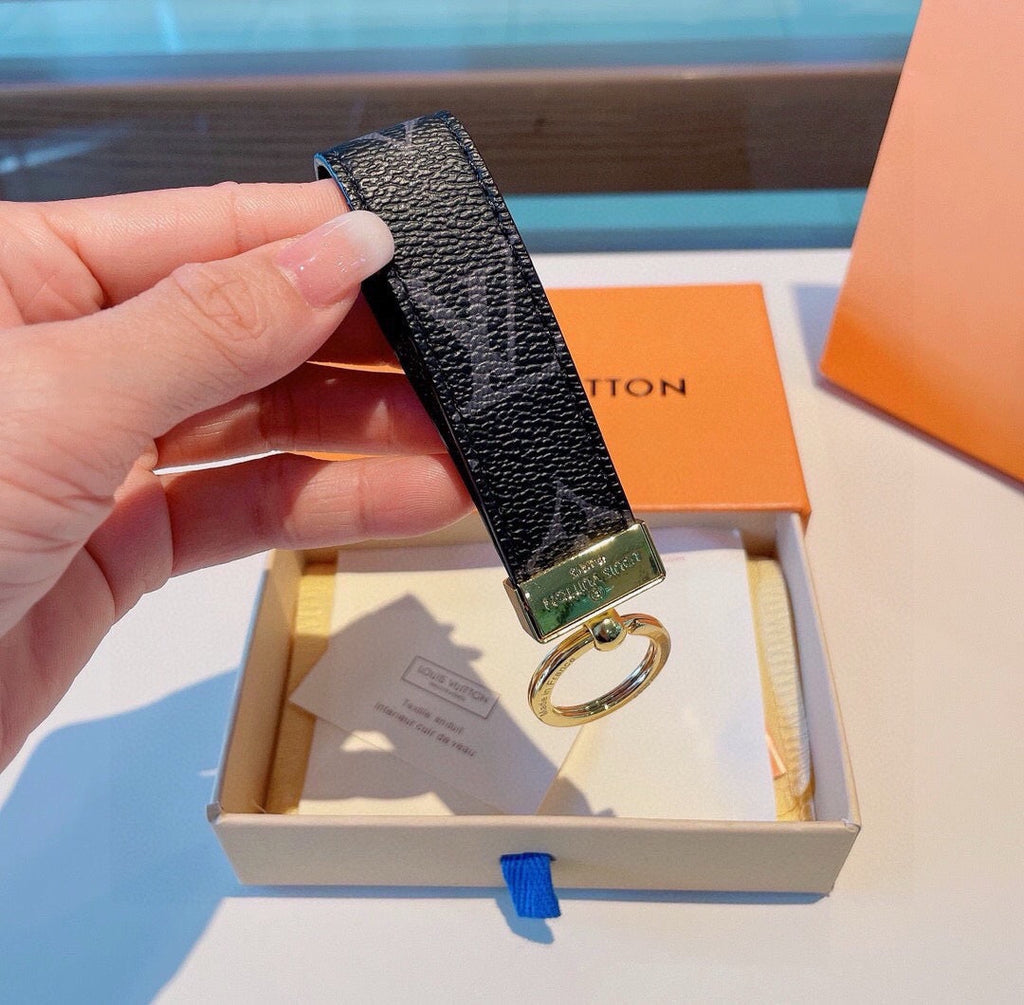 LOUIS VUITTON Canvas Keychain