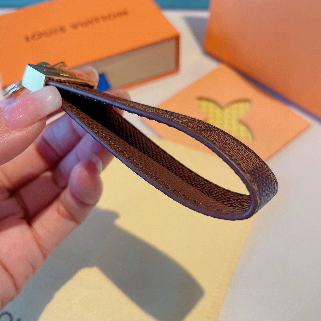LOUIS VUITTON Canvas Keychain