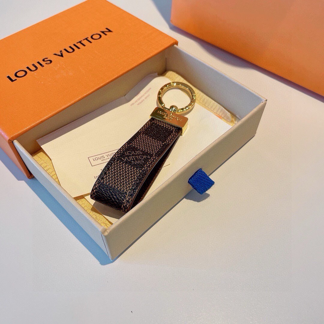 LOUIS VUITTON Canvas Keychain