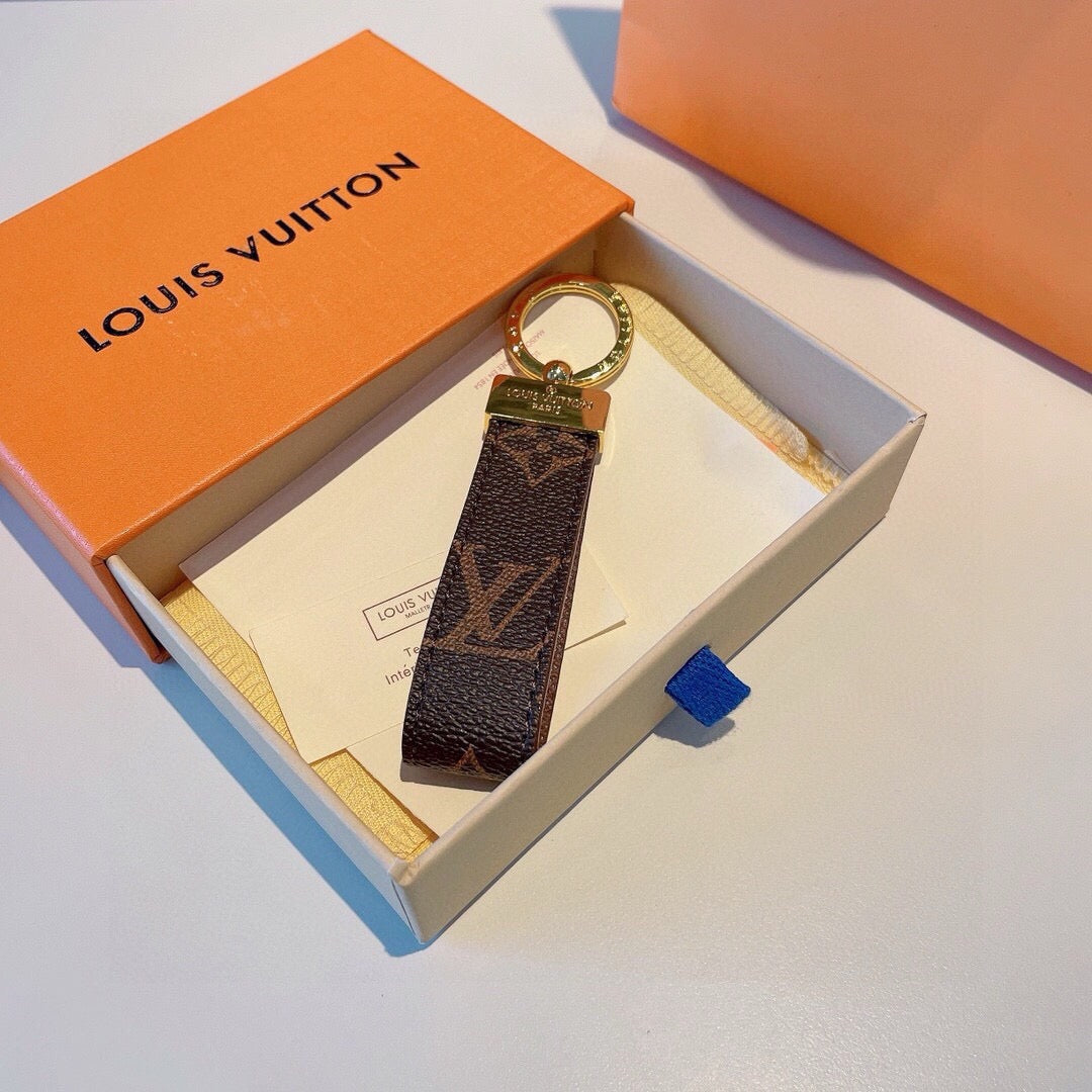 LOUIS VUITTON Canvas Keychain