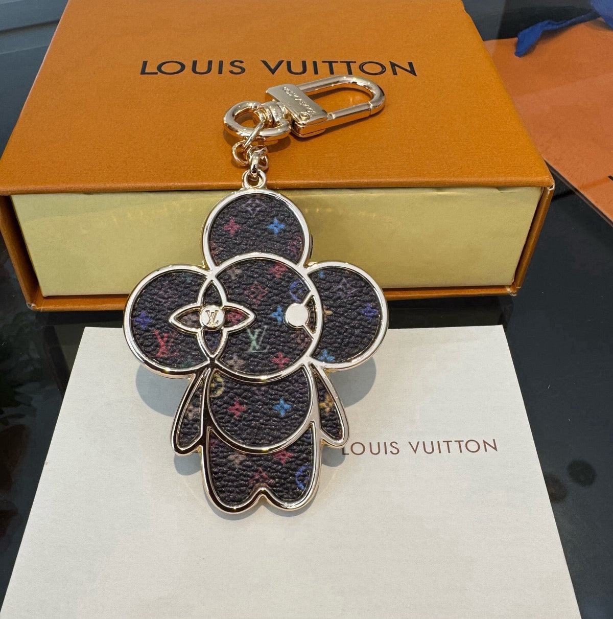 LOUIS VUITTON Bag Charm Keychain