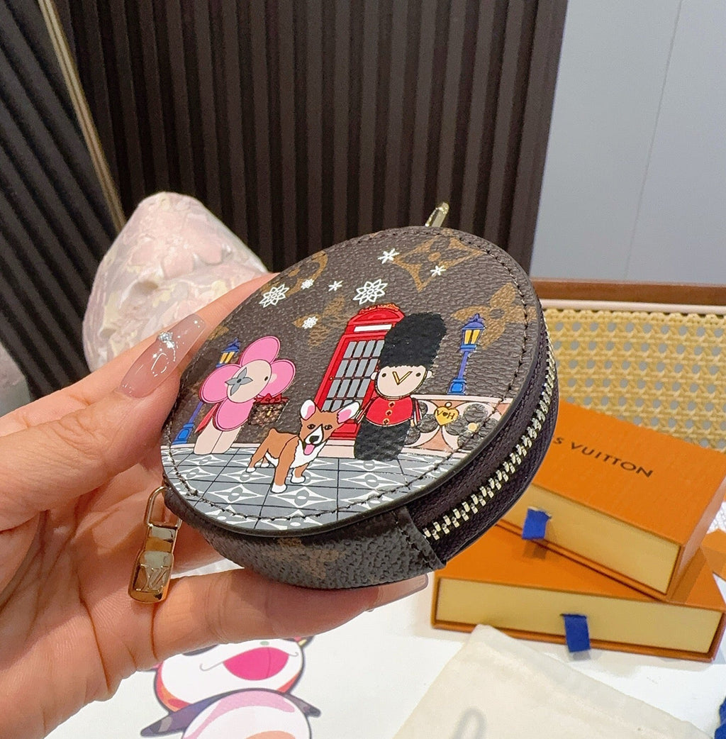 LOUIS VUITTON Canvas Mini Bag Bag Charm