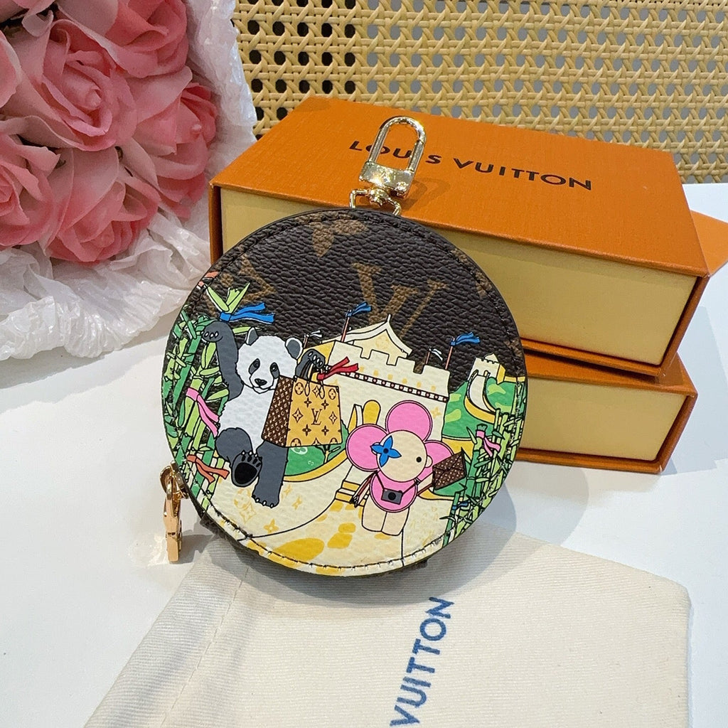 LOUIS VUITTON Canvas Mini Bag Bag Charm