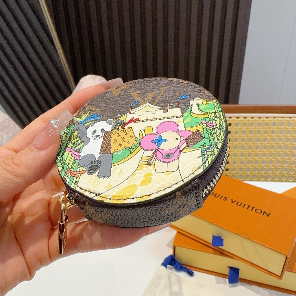 LOUIS VUITTON Canvas Mini Bag Bag Charm