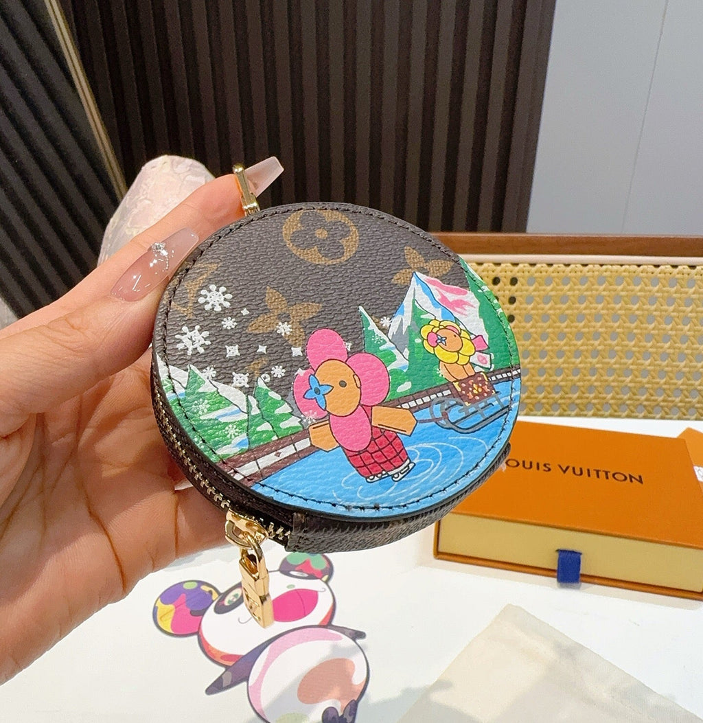 LOUIS VUITTON Canvas Mini Bag Bag Charm