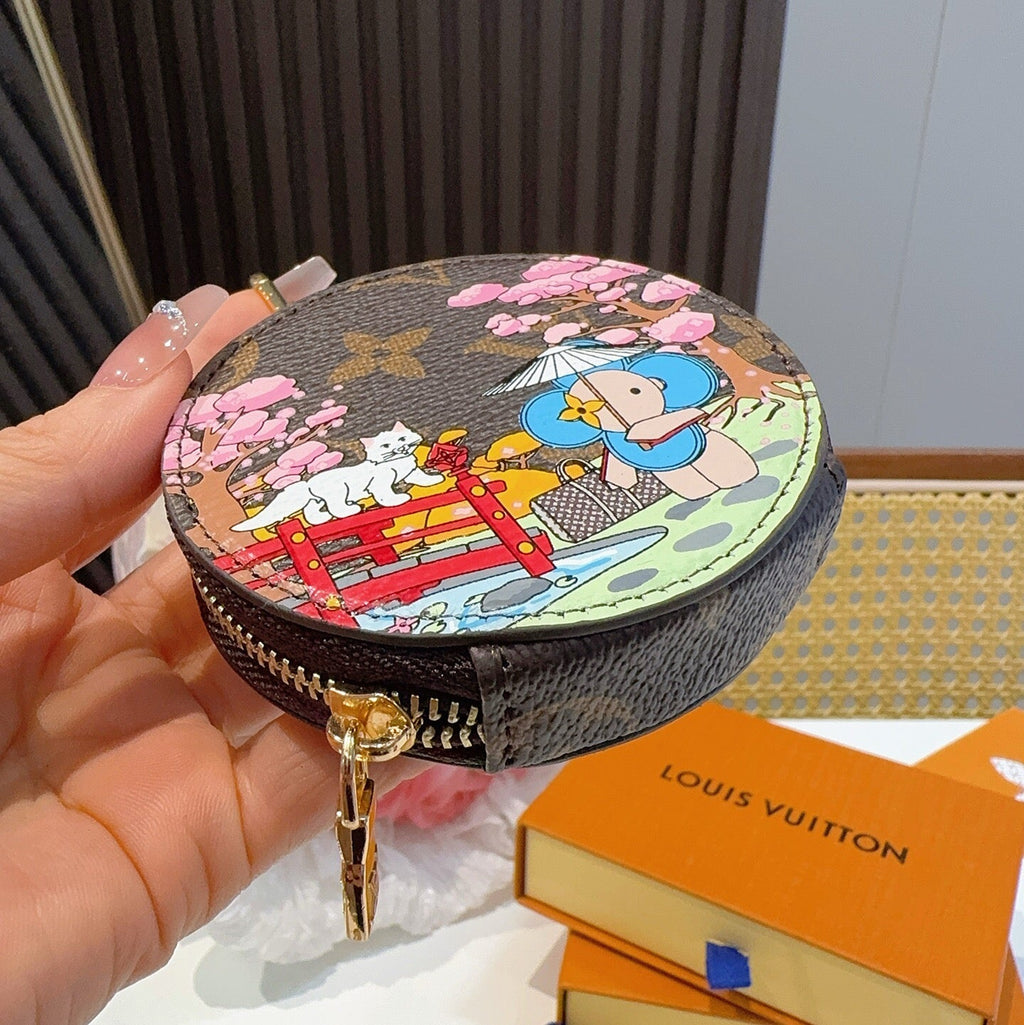 LOUIS VUITTON Canvas Mini Bag Bag Charm