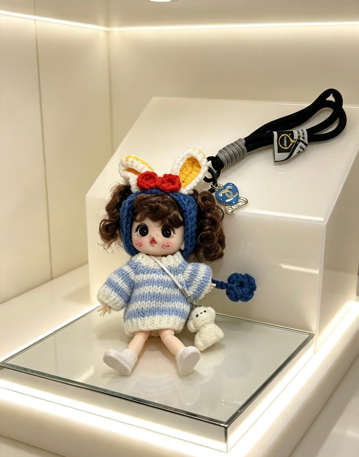 CHANEL Bag Charm Keychain